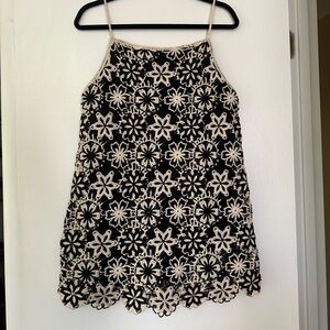 Zara Crochet Mini Dress